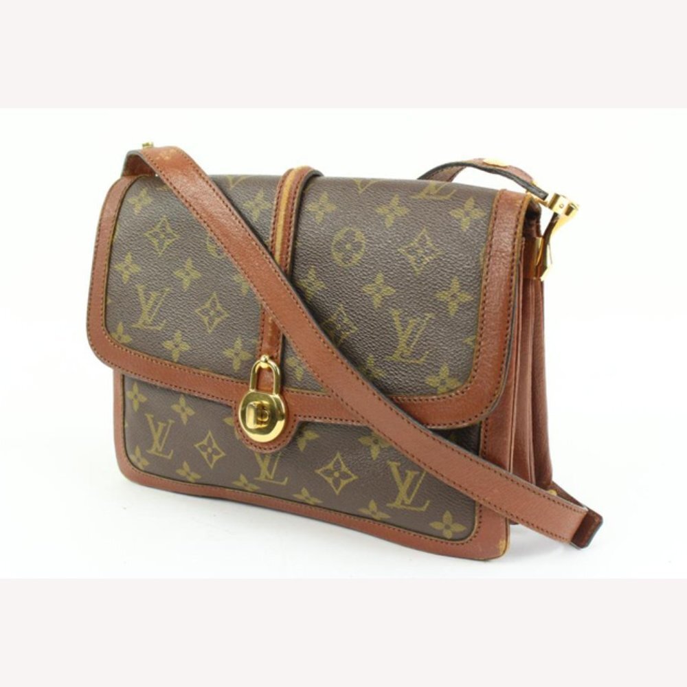 Louis Vuitton 1970's Monogram Sac Vendome Shoulder Bag 7lz419s